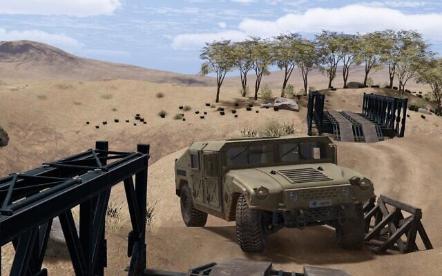 Tsahal va utiliser la plateforme de simulation de la startup israélienne Cognata pour s'entraîner aux systèmes de conduite autonome. (Crédit : Courtoisie) Tsahal va utiliser la plateforme de simulation de la startup israélienne Cognata pour s'entraîner aux systèmes de conduite autonome. (Crédit : Courtoisie)