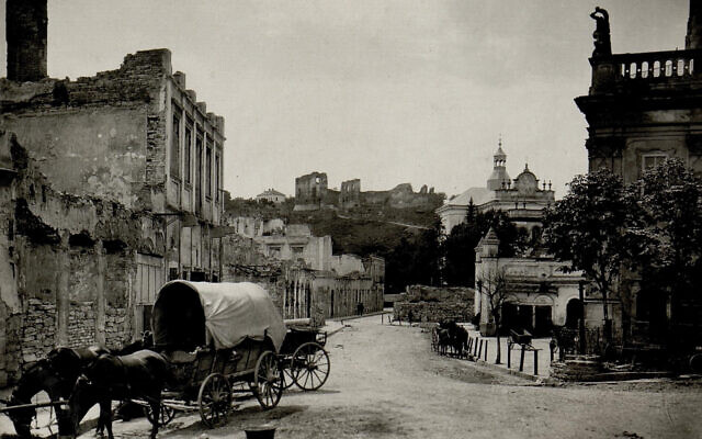 Buchach, Ukraine, la ville natale du célèbre auteur S.Y. Agnon, qui a immigré  en Israël avant la Première Guerre mondiale. (Avec l’aimable autorisation : Ukrainian Jewish Encounter)