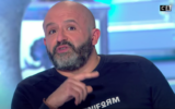 Benjamin Amar, sur le plateau de l’émission « Salut les Terriens » sur C8, en 2017. (Crédit : capture d’écran YouTube / Les Terriens)