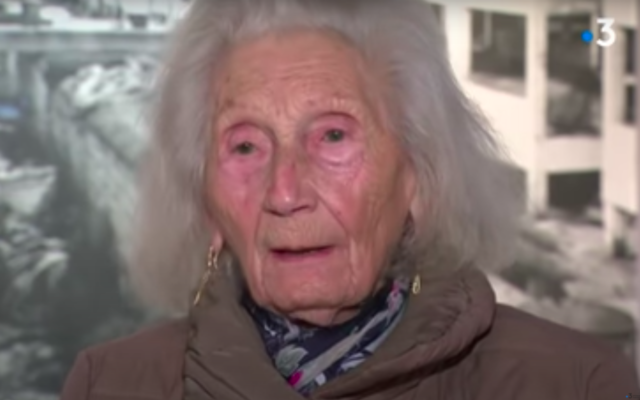 Jacqueline Teyssier en 2020. (Crédit : capture d’écran France 3 Bourgogne-Franche-Comté)