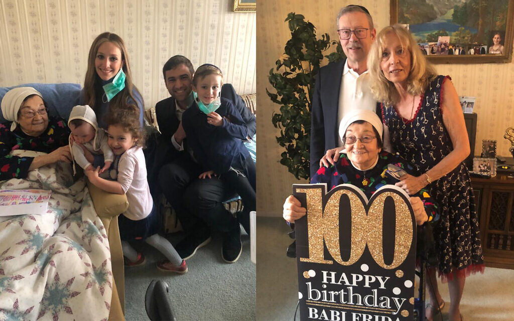 Frida Simon fête ses 100 ans à New York, le 6 mars 2022. (Crédit: Autorisation)