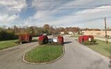 Une vue de la Columbus Torah Academy à Columbus, Ohio. (Crédit : Google Maps via JTA)
