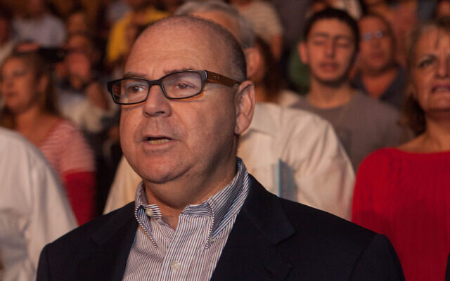 Eitan Wertheimer à une conférence au Centre international de convention de Jérusalem, le 8 mai 2012. (Crédit : Uri Lenz/FLASH90) Eitan Wertheimer à une conférence au Centre international de convention de Jérusalem, le 8 mai 2012. (Crédit : Uri Lenz/FLASH90)
