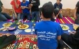 L’ONG bédouine « Les étoiles du désert ». (Crédit : Facebook / Desert Stars)