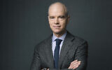 Le prochain directeur exécutif du New York Times, Joe Kahn. (Crédit : Celeste Sloman/The New York Times via AP)