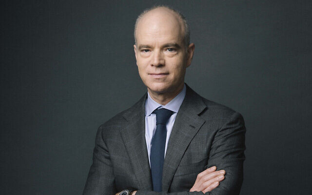 Le prochain directeur exécutif du New York Times, Joe Kahn. (Crédit : Celeste Sloman/The New York Times via AP)