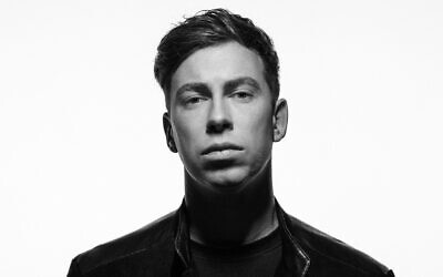 Le DJ néerlandais Hardwell sera à Jérusalem lors de la célébration de la Journée de Jérusalem les 26 et 27 mai (Crédit : Avec l'aimable autorisation de Hardwell PR)
