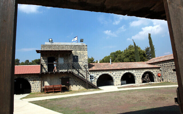 Tel Hai, ancienne implantation juive du nord d'Israël et site d'une importante bataille, l'une des premières du conflit arabo-israélien, qui fait partie aujourd'hui du kibboutz Kfar Giladi. (Crédit : Yossi Zamir/Flash 90)