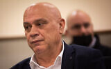 Le ministre de la Coopération régionale Issawi Frej participe à une réunion de la faction Meretz à la Knesset, le 28 février 2022. (Crédit: Yonatan Sindel/Flash90)