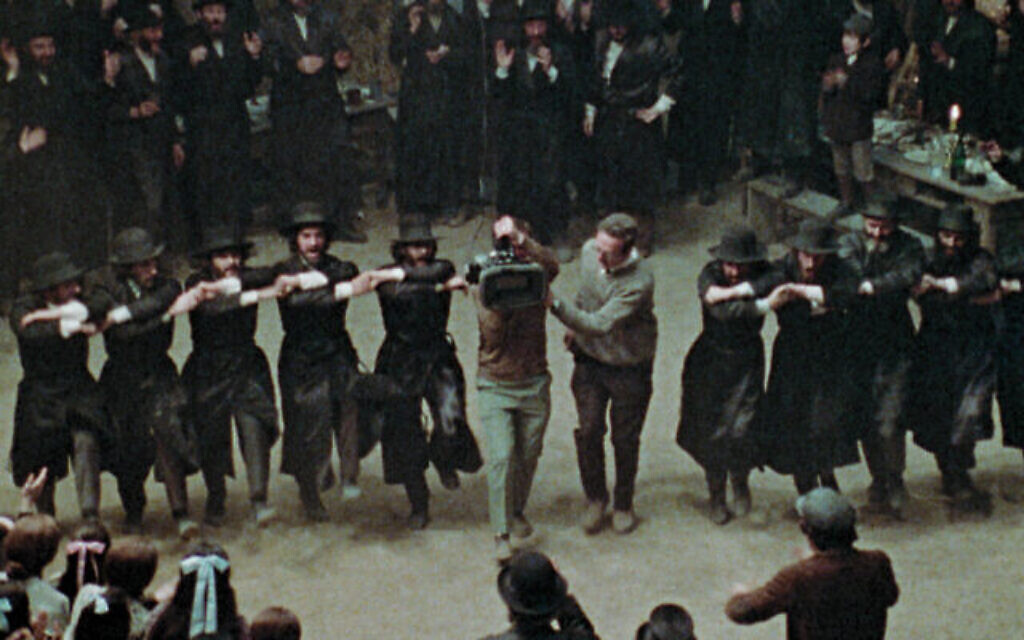 Une photo du tournage du "Violon sur le Toit" réalisé par Norman Jewison. (Autorisation : Zeitgeist Films)