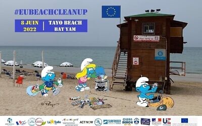 Bat Yam : nouveau nettoyage de plage le 8 juin pour la Journée mondiale de l’océan.