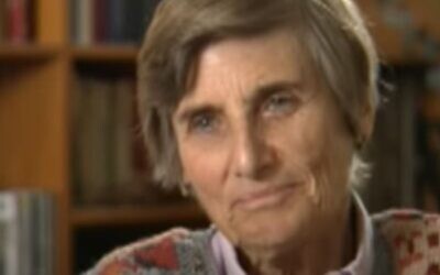 Margot Heuman. (Crédit : Institut de la Fondation de la Shoah de l'USC / Yad Vashem / capture d'écran YouTube)