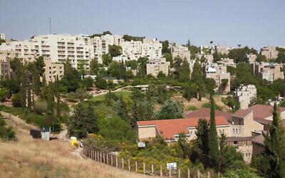 Quartier d’Armon Hanatziv, à Jérusalem. (Crédit : Yaniv Berman, Autorité des antiquités d’Israël)