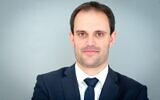 Yonathan Arfi, élu président du Crif le 26 juin 2022. (Crédit : Facebook/Yonathan Arfi)