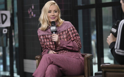 Dossier : Iggy Azalea aux studios AOL, le mardi 21 août 2018, à New York. (Crédit: Evan Agostini/Invision/AP)