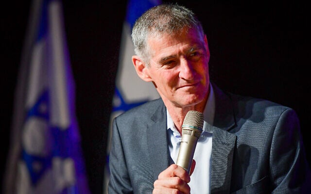 Le député Yair Golan lors d'une conférence organisée par Democrat TV, à Jaffa, le 7 juin 2022. (Crédit : Avshalom Sassoni/Flash90) Le député Yair Golan lors d'une conférence organisée par Democrat TV, à Jaffa, le 7 juin 2022. (Crédit : Avshalom Sassoni/Flash90)