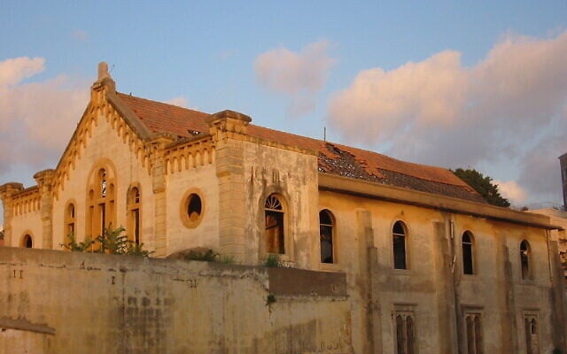 La synagogue Maghen Abraham à Beyrouth. (Crédit : NYC2TLV / CC BY-SA 3.0)
