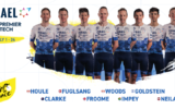 L’équipe Israel-Premier Tech au départ du Tour de France 2022. (Crédit : Israel-Premier Tech)