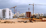 Chantiers de construction à Holon. (Crédit :100/iStock/Getty Images)