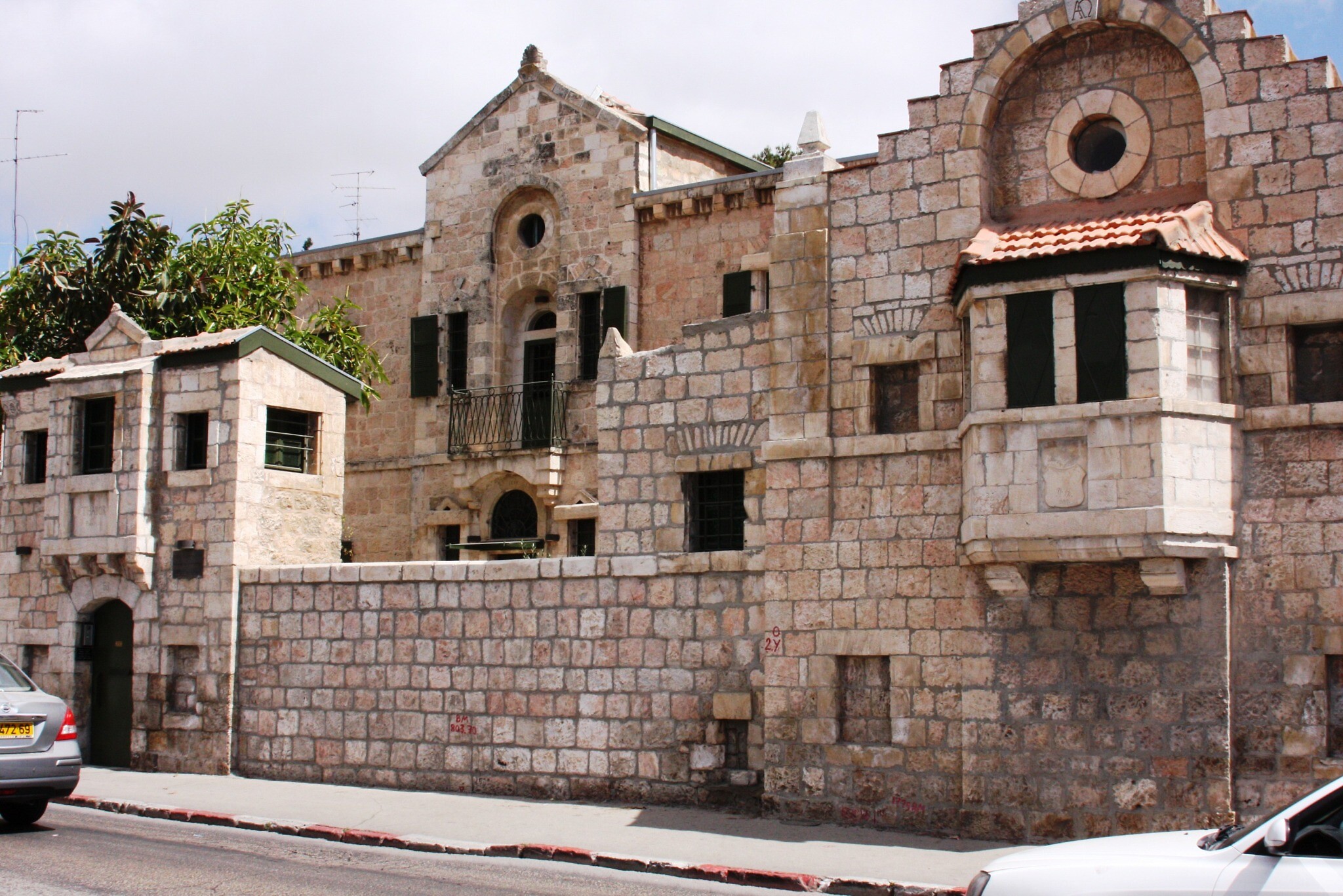 La maison de Conrad Schick, juin 2022. (Crédit: Shmuel Bar-Am)