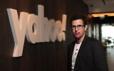 Neetai Eshel, directeur général des centres de R&D de Yahoo en Israël. (Crédit : Gil Merav)