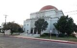Photo illustrative du Temple Beth El à San Antonio, Texas. (Crédit : Brownings Wikipedia en anglais/CC BY-SA 3.0.)