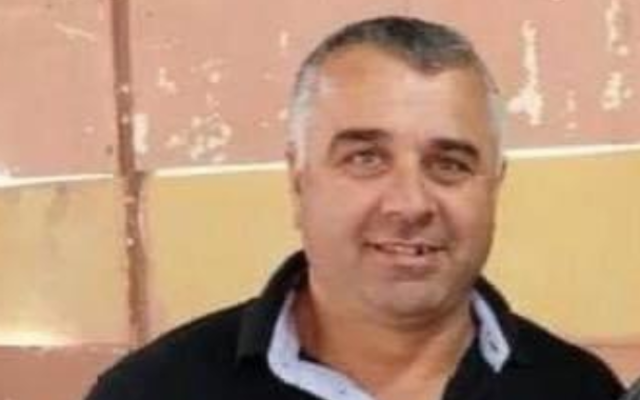 Bassam Kablan, 40 ans, tué par balle dans son magasin de matériaux de construction dans la ville druze de Beit Jann, dans le nord d'Israël, le 1er juillet 2022. (Crédit: Courtoisie) Bassam Kablan, 40 ans, tué par balle dans son magasin de matériaux de construction dans la ville druze de Beit Jann, dans le nord d'Israël, le 1er juillet 2022. (Crédit: Courtoisie)