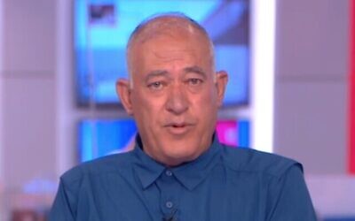 Shaaban al-Sayed, père du prisonnier du Hamas Hisham al-Sayed. (Capture d’écran)
