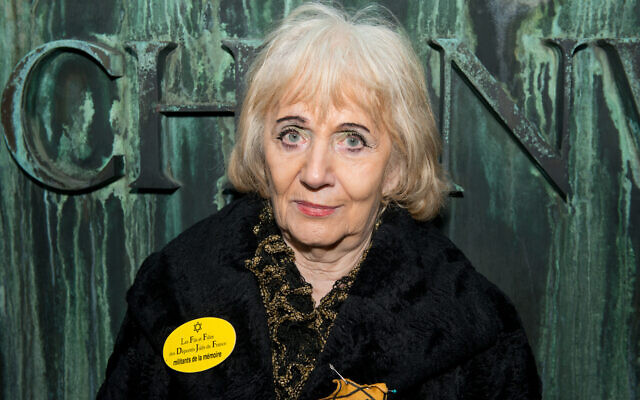Renée Borycki au Mémorial de la Shoah, le 27 janvier 2015. (Crédit : Jean-Marc Lebaz/Mémorial de la Shoah) Renée Borycki au Mémorial de la Shoah, le 27 janvier 2015. (Crédit : Jean-Marc Lebaz/Mémorial de la Shoah)
