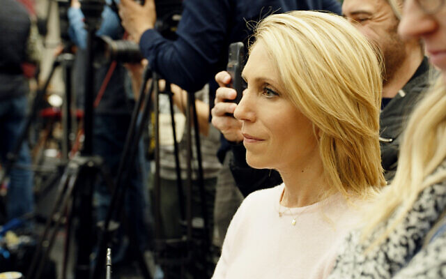 Dana Bash, correspondante et présentatrice sur CNN. (Crédit : CNN/HBO Max/via JTA)