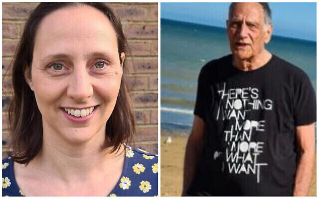 Noga Hirschfeld, 40 ans, et son père, le Professeur Yoram Hirschfeld, 78 ans, sur des photos photos non datées (Autorisation) Noga Hirschfeld, 40 ans, et son père, le Professeur Yoram Hirschfeld, 78 ans, sur des photos photos non datées (Autorisation)