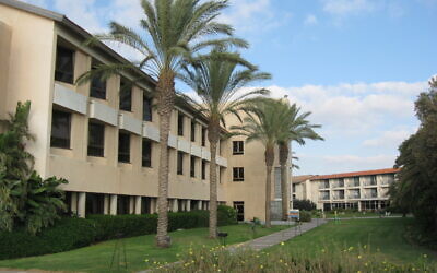 Le kibboutz Shefayim. (Crédit : Ori / Wikipédia / Autorisation)