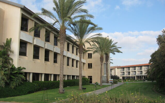 Le kibboutz Shefayim. (Crédit : Ori / Wikipédia / Autorisation)