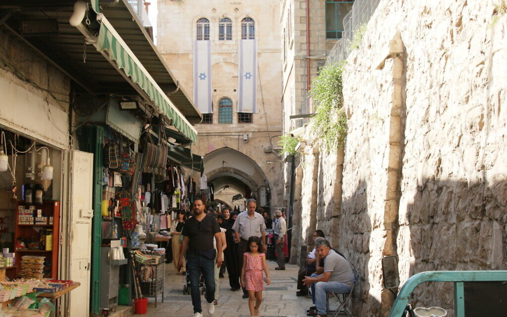 La maison Wittenberg à Jérusalem, aujourd'hui. (Crédit : Shmuel Bar-Am)