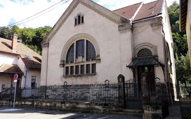 La synagogue de Schirmeck. (Crédit : Ralph Hammann / Wikimedia Commons / CC BY-SA 4.0)