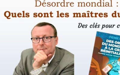Le flyer de l’évènement avec l’auteur complotiste et antisémite Pierre Hillard à la médiathèque d’Orléans.