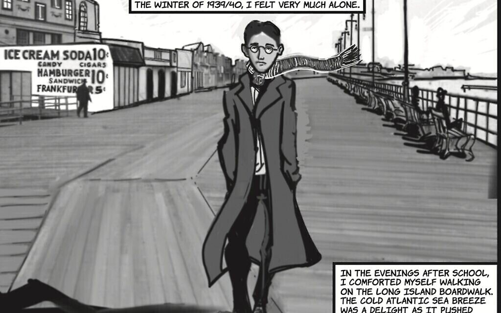 Une page de 'The English GI,' , écrit par Jonathan Sandler et illustrée par Brian Bicknell. (Autorisation : Jonathan Sandler)