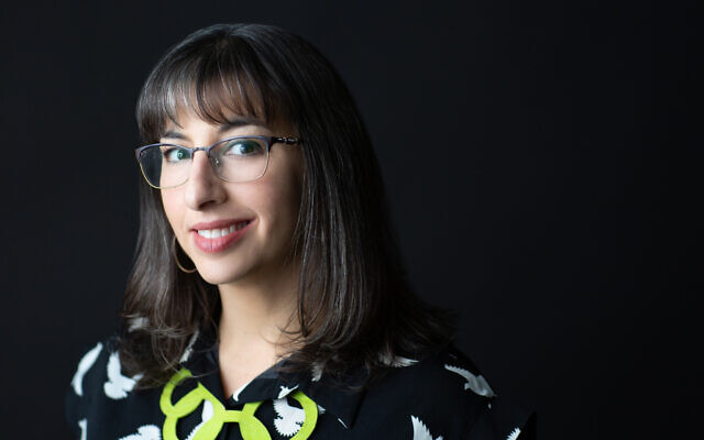 La rabbi Danya Ruttenberg. (Crédit : Sally Blood)