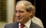 Le vice-ministre des Affaires étrangères syrien d'alors, Faisal Mekdad, s'adressant aux journalistes à Damas, en Syrie, le 24 juillet 2019. (Crédit : AP Photo/Hassan Ammar/Dossier)