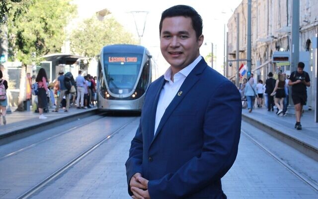 Dan Illouz, candidat du Likud. (Crédit : Sharon Hasson)