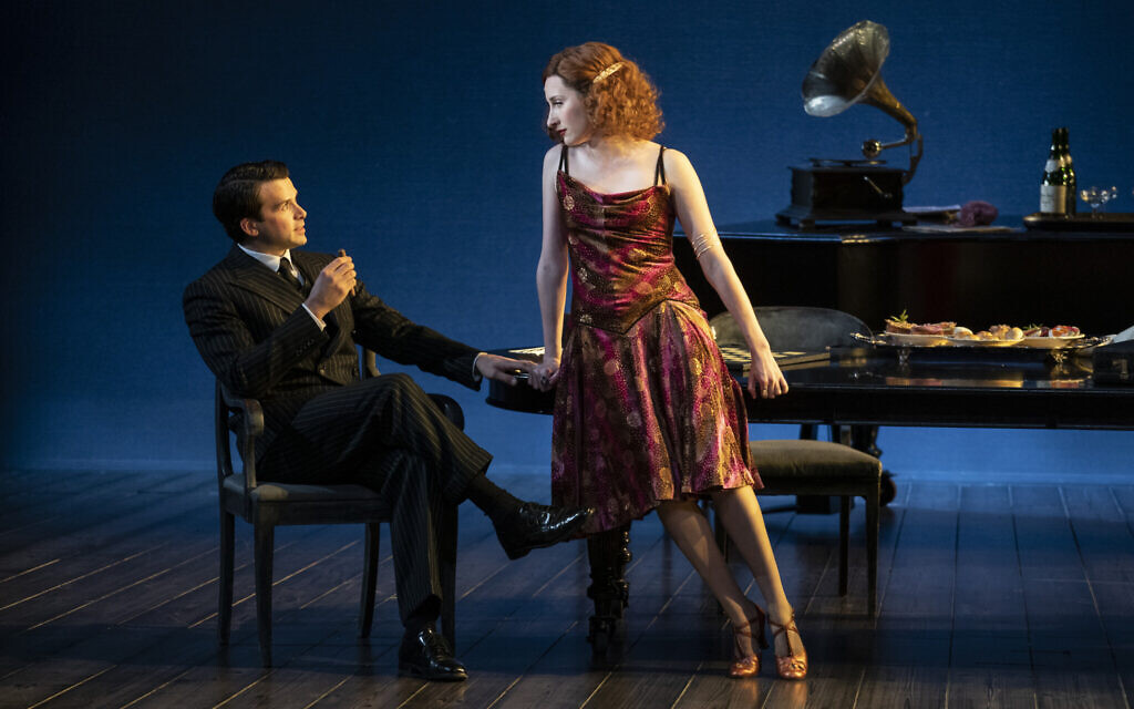  Une scène de la production de Broadway de la pièce de Tom Stoppard "Leopoldstadt", en octobre 2022. (Crédit : Joan Marcus)