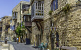 Une rue dans le vieux Jaffa, mars 2020. (Crédit : Dave McIntosh/iStock by Getty Images)