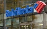 Illustration : Le logo de Bank of America, sur une succursale de Boston, le 14 octobre 2022. (Crédit : Michael Dwyer/AP)