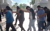 Des suspects malaisiens accusés d'avoir travaillé pour le Mossad afin d'enlever un Palestinien à Kuala Lumpur pour l'interroger sur ses liens avec le groupe terroriste du Hamas, sur une vidéo du 18 octobre 2022. (Crédit : Twitter)