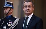 Le ministre français de l'Intérieur Gérald Darmanin, à Paris, le 14 novembre 2022. (Crédit : Thomas SAMSON / POOL / AFP)