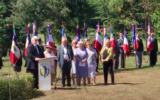 Jean-Bernard Lemmel s'exprime lors de l’hommage aux Justes de France, le 16 juillet 2017, à Thonon-les-Bains. (Crédit : Marc Escoubes / capture d’écran YouTube)