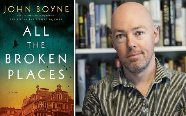 John Boyne, auteur du roman sur la Shoah "Boy in the Striped Pajamas" ("Le Garçon en pyjama") et de sa suite "All the Broken Places" ("La Vie en fuite"). (Crédit : Rich Gilligan/JTA/Courtesy of Penguin Random House)