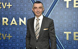 L'acteur Shaun Toub assistant à la première de la deuxième saison de "Tehran" sur Apple TV, à New York, le 4 mai 2022. (Crédit : Evan Agostini/Invision/AP)