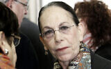 L'ancienne juge israélienne de la Cour suprême Ayala Procaccia, vue au tribunal du travail de Jérusalem, le 19 décembre 2013. (Crédit : Miriam Alster/Flash 90)