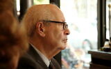 Serge Klarsfeld sera présent au prochain festival du film juif de Jérusalem pour la projection de 'Klarsfeld: Une Histoire d'amour', le 19 décembre 2022. (Autorisation : PR)